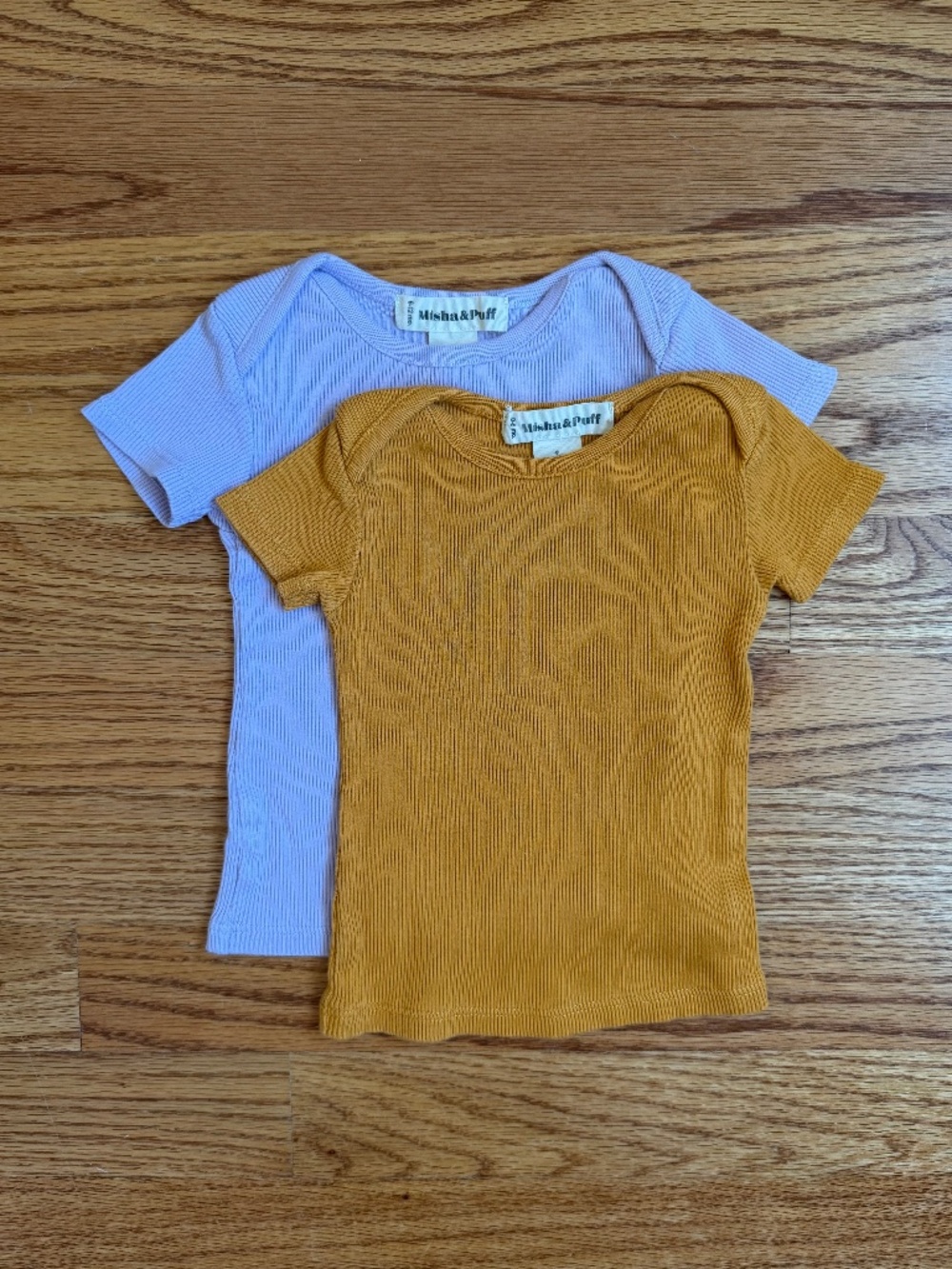 Misha & Puff Baby Lap Tees, set of 2